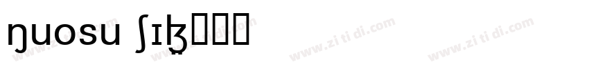Nuosu SIL字体转换